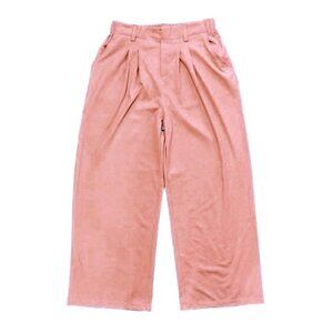 HALARA Women's Pleated Trousers in Peach